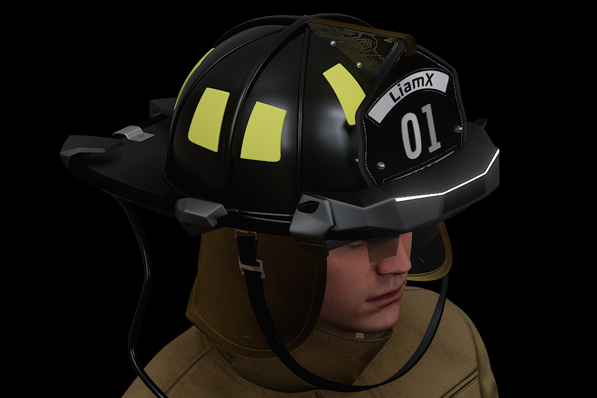 LiamX helmet Install. Snap. Go.